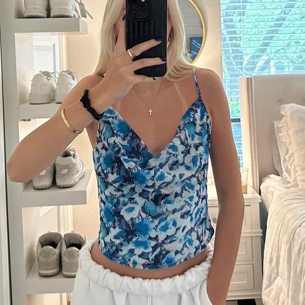 Revolve floral blouse